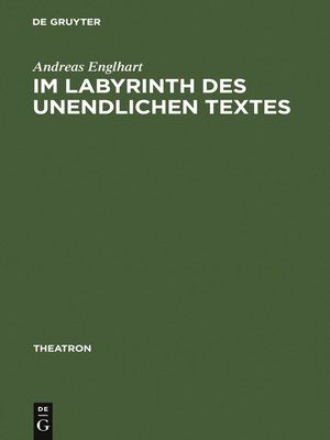 cover image of Im Labyrinth des unendlichen Textes